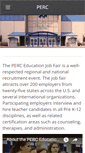 Mobile Screenshot of percjobfair.org